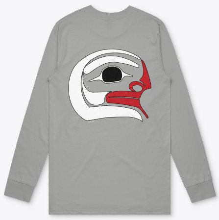 Spirit Shirt by Sechelt Artist Charles J Craigan