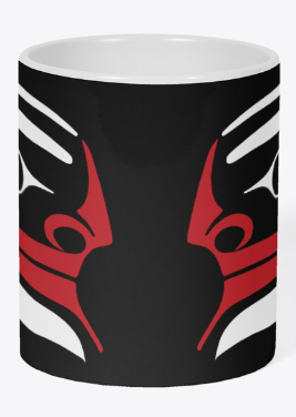 Spirit Mug by Sechelt Artist Charles J Craigan