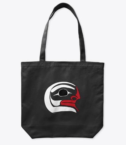 Spirit Shopping Bag by Sechelt Artist Charles J Craigan
