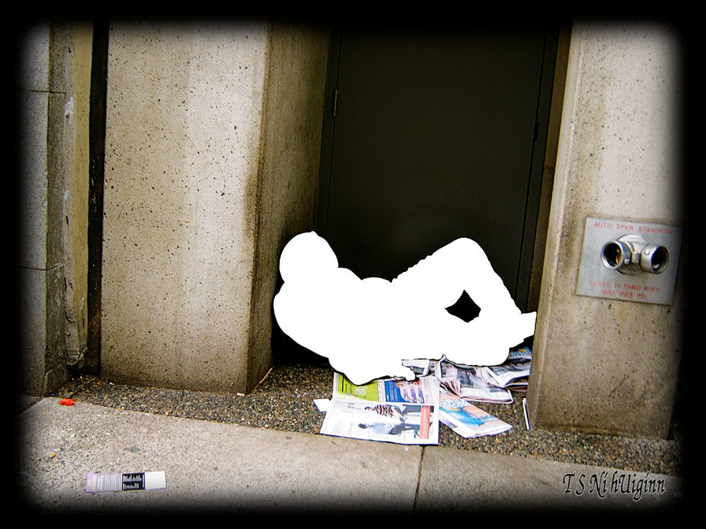 Erased in Vancouver, British Columbia, a photo illustration by TS Ni hUiginn