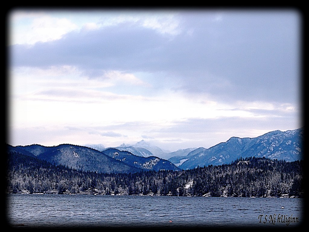 Mountains, Snow and Saltwater taken by Salish photographer TS Ni hUiginn!