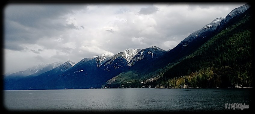 Snowy Peaks taken by Salish photographer TS Ni hUiginn