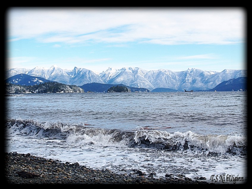 Mountains, Snow and Saltwater taken by Salish photographer TS Ni hUiginn!